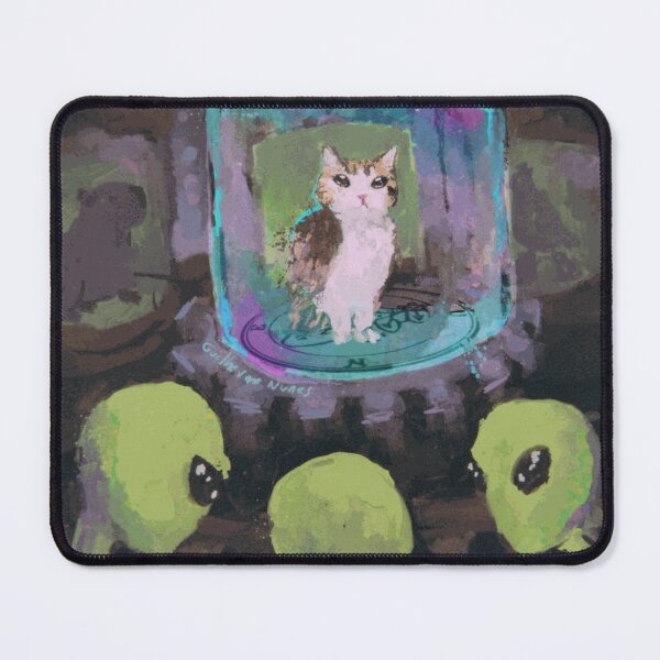 Item preview, Alien Cat Ritual designed and sold by RobinWaverly.