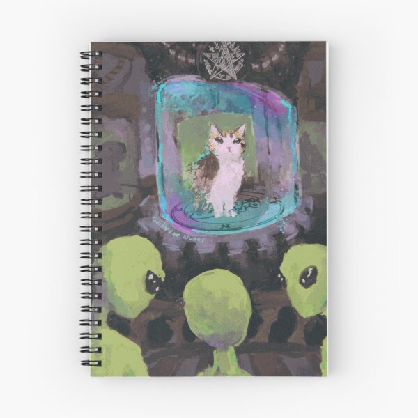 Item preview, Alien Cat Ritual designed and sold by RobinWaverly.
