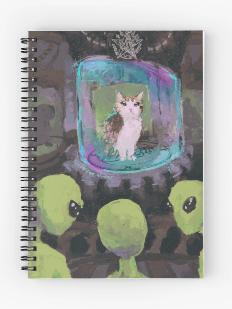Thumbnail 1 of 3, Journal, Alien Cat Ritual designed and sold by RobinWaverly.