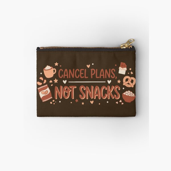 Item preview, Cancel Plans Not Snacks Funny T-Shirt - Cute Snack Lover Graphic designed and sold by ShirtRemarks.