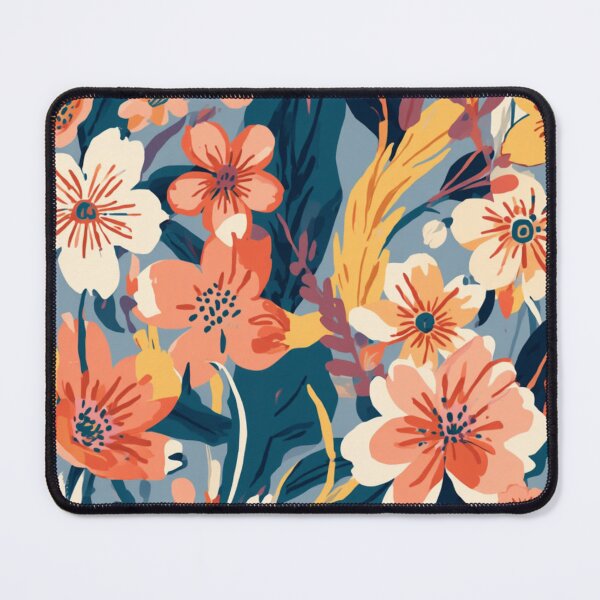 Item preview, Painterly Wildflower Garden Pattern – Floral Botanical Illustration designed and sold by My Gluten Free Life UK.