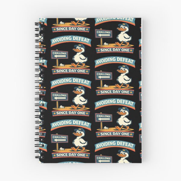 Item preview, Avoiding Defeat Since Day One Funny Duck Design designed and sold by TeeTimeTreasure.
