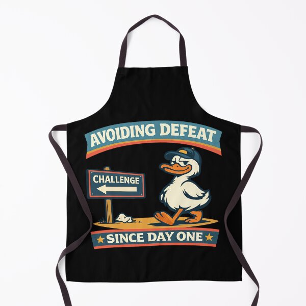 Item preview, Avoiding Defeat Since Day One Funny Duck Design designed and sold by TeeTimeTreasure.
