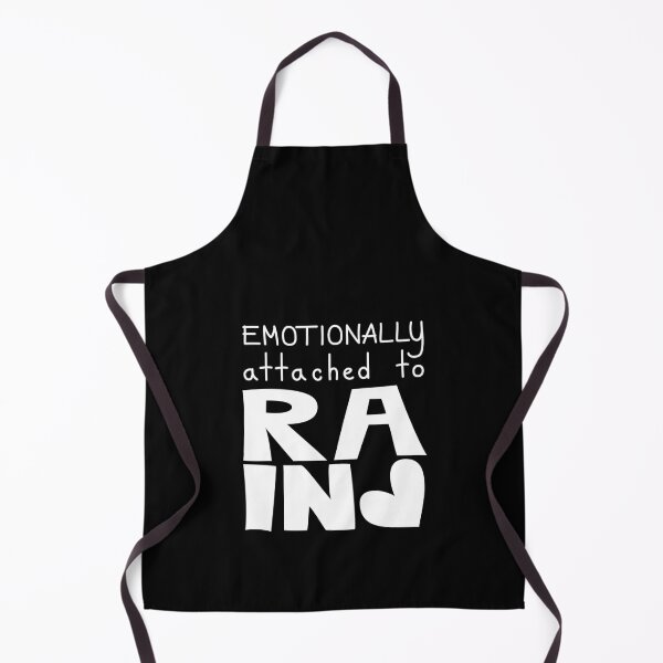 Item preview, Emotionally Attached To Rain, Rain Lover Quote designed and sold by Mooi Studio.