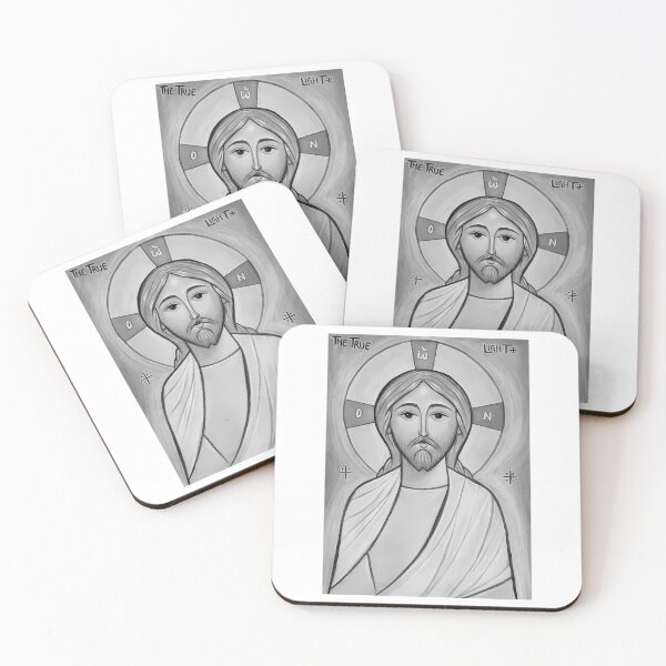 Item preview, Coptic Icon Of Jesus Christ The True Light designed and sold by mingelui.