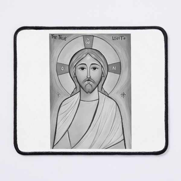 Item preview, Coptic Icon Of Jesus Christ The True Light designed and sold by mingelui.