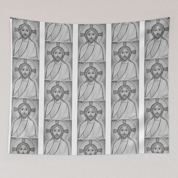 Item preview, Coptic Icon Of Jesus Christ The True Light designed and sold by mingelui.