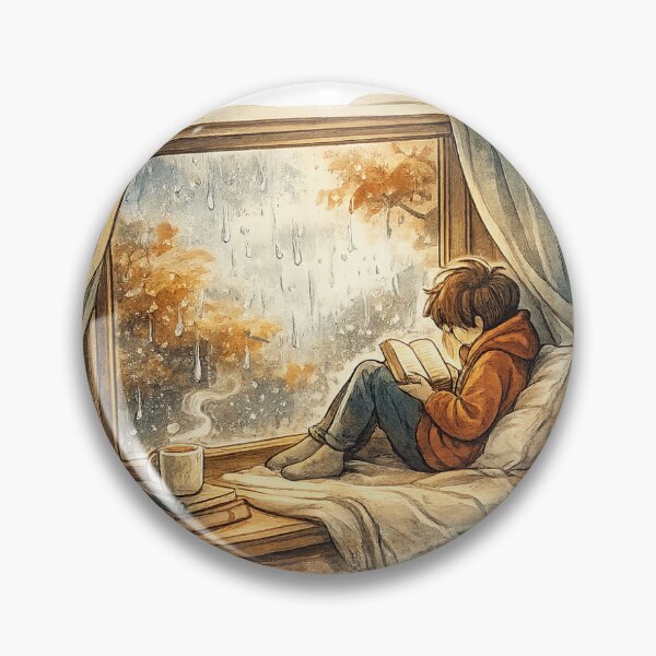 Item preview, Cozy Rainy Day Reading  designed and sold by InkPixell.