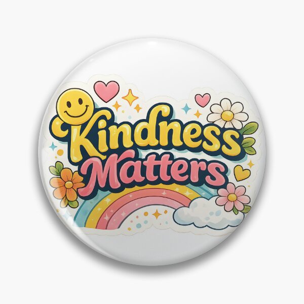 Item preview, Kindness Matters Positive Rainbow Sticker designed and sold by SmartDealer.