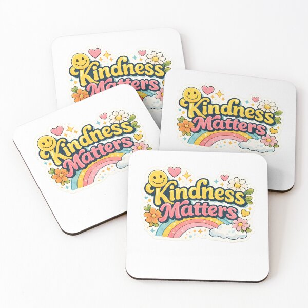 Item preview, Kindness Matters Positive Rainbow Sticker designed and sold by SmartDealer.