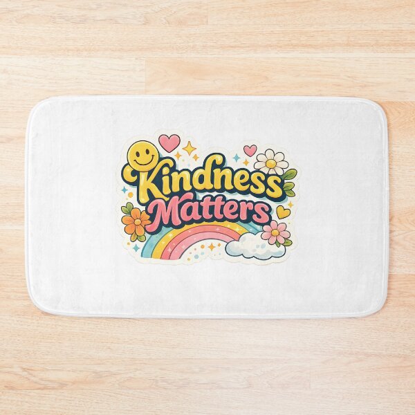 Item preview, Kindness Matters Positive Rainbow Sticker designed and sold by SmartDealer.