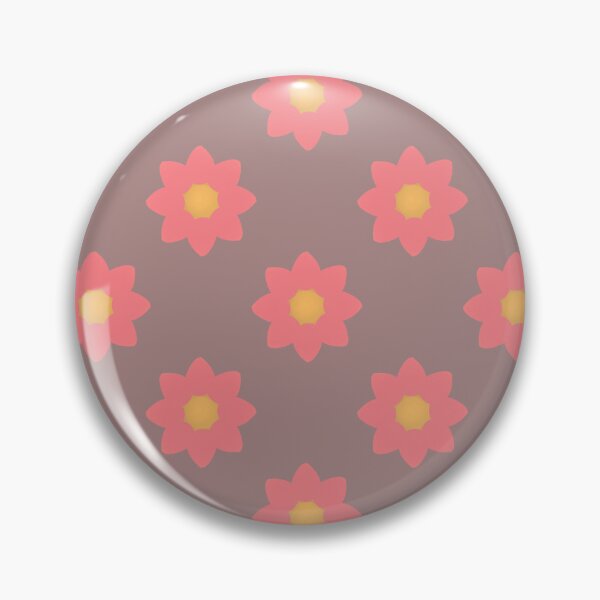 Item preview, Retro Pink Flower Pattern designed and sold by Farnwirbel – Art.