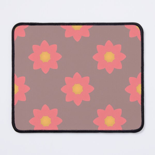 Item preview, Retro Pink Flower Pattern designed and sold by Farnwirbel – Art.