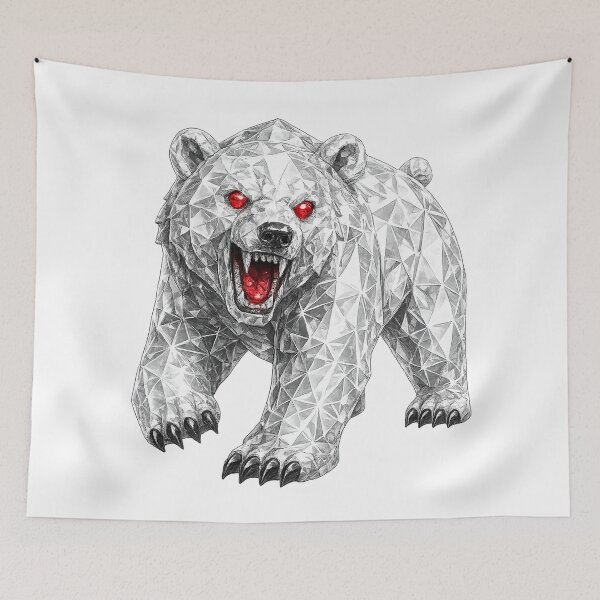 Item preview, Trophy Series: Silver Bear designed and sold by AnimalAttires.