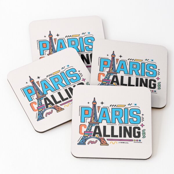 Item preview, Paris Calling Geometric Eiffel Tower Graphic designed and sold by PACS0011.
