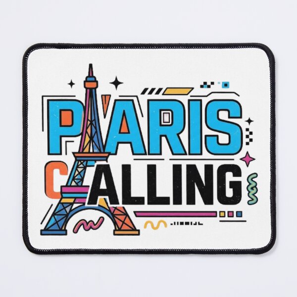 Item preview, Paris Calling Geometric Eiffel Tower Graphic designed and sold by PACS0011.