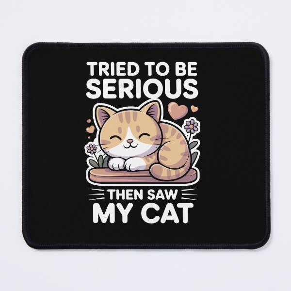 Item preview, Tried to be serious then saw my cat designed and sold by jkrphoto.