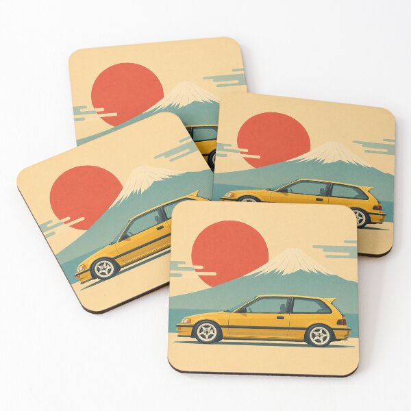 Item preview, classic japanese car minimalist designed and sold by Traceursniper.