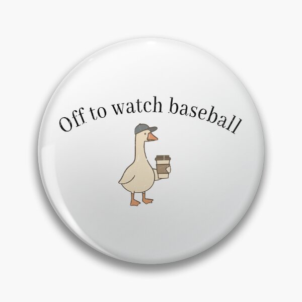 Item preview, Off To Watch Baseball designed and sold by ladycerebellum.