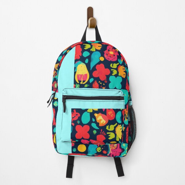 Item preview, Vibrant Folk Art Bird & Floral Pattern – Colourful Botanical Design designed and sold by My Gluten Free Life UK.