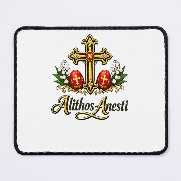 Item preview, Alithos Anesti Orthodox Easter Shirt designed and sold by mingelui.