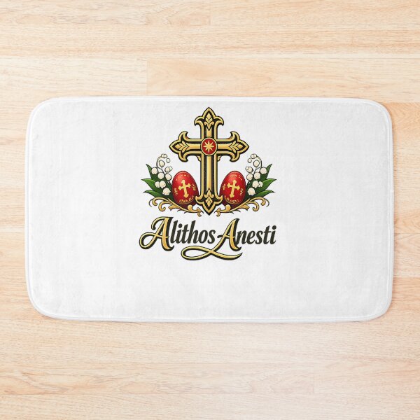 Item preview, Alithos Anesti Orthodox Easter Shirt designed and sold by mingelui.