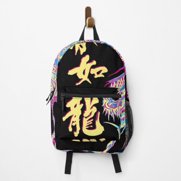 Item preview, Kazuma Kiryu Dragon Tattoo Neon Pastel Palette designed and sold by shuaibistore.