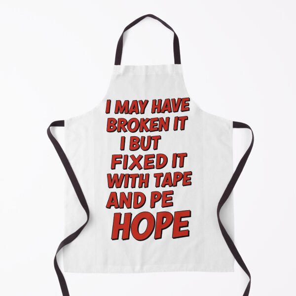 Item preview, Fixed With Tape and Hope Funny T-Shirt designed and sold by Petringo.