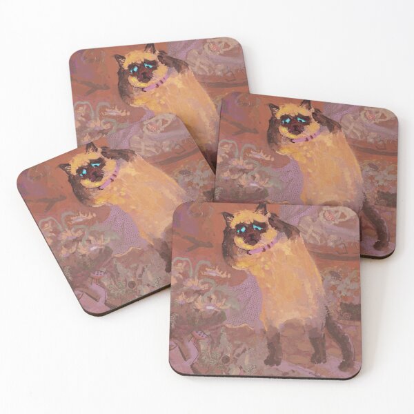 Item preview, Fluffy Cat Haunting designed and sold by RobinWaverly.