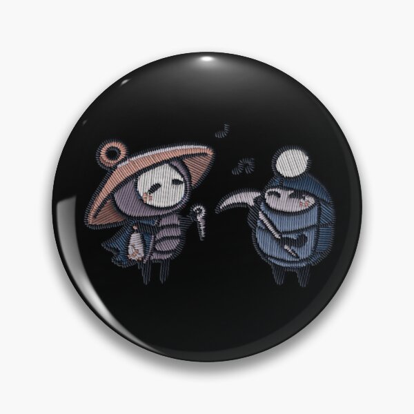Item preview, Sherma and Myla Hollow Knight Embroidery — Cute Heroine & Indie Metroidvania Icons designed and sold by · GAMING SOUL ·.