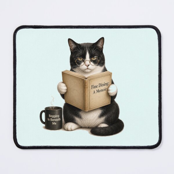 Item preview, Funny Bookworm Cat Lover Gift designed and sold by Gentlestate.