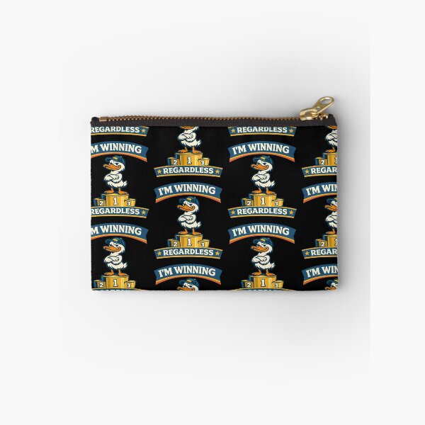 Item preview, Im Winning Regardless Funny Duck Design designed and sold by TeeTimeTreasure.
