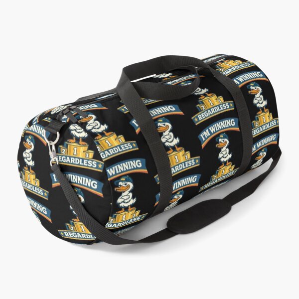 Item preview, Im Winning Regardless Funny Duck Design designed and sold by TeeTimeTreasure.