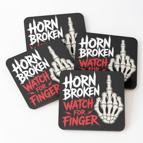 Item preview, Horn Broken Watch For Finger Skeleton Bumper designed and sold by MUGEN WORKS.