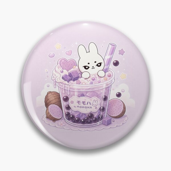 Item preview, Kawaii Taro Bubble Tea Bunny designed and sold by kokoriiland.