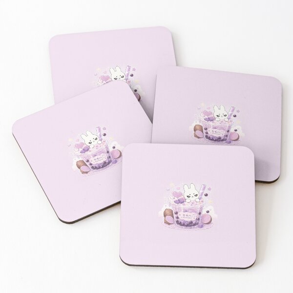 Item preview, Kawaii Taro Bubble Tea Bunny designed and sold by kokoriiland.