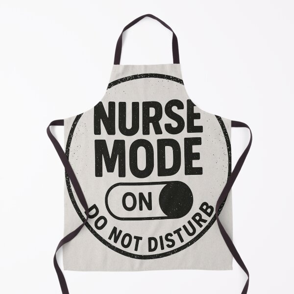 Item preview, Nurse Mode ON Do Not Disturb Funny Nursing T-Shirt designed and sold by Urbancraftup.