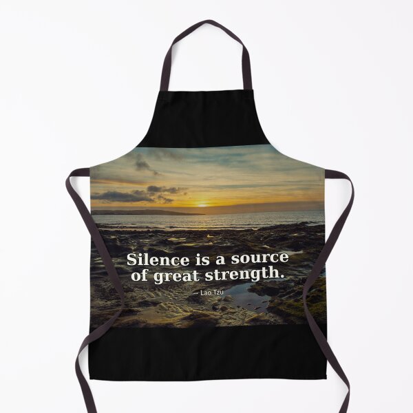 Item preview, Silence is a source of great strength. | Lao Tzu | Photography Print designed and sold by Amber Sky Creations.