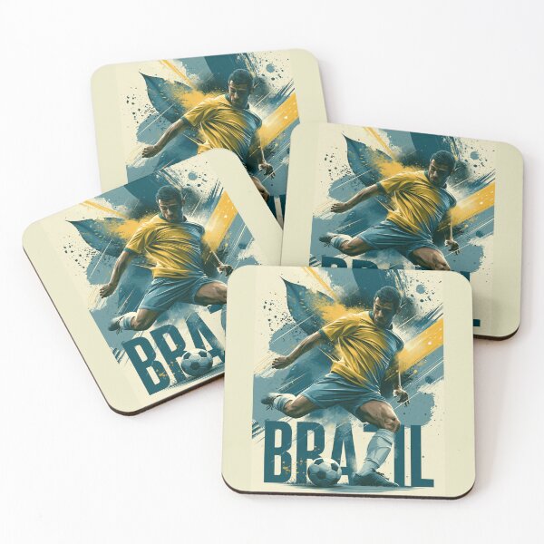 Item preview, Brazil Soccer designed and sold by StudioRedKoala.