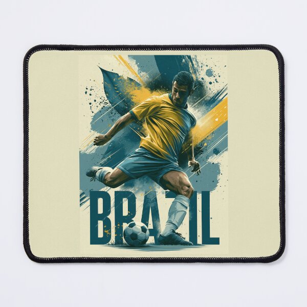 Item preview, Brazil Soccer designed and sold by StudioRedKoala.