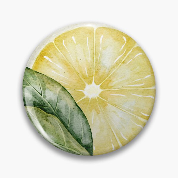 Item preview, Watercolor Lemon Slice Composition designed and sold by Alisles.