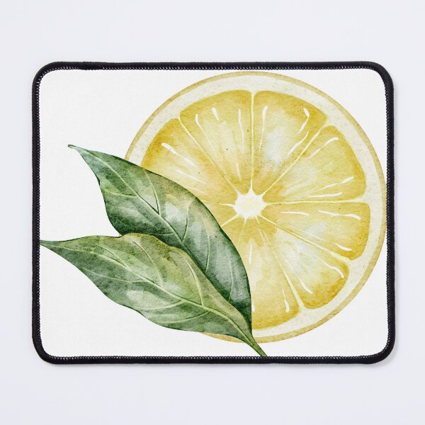 Item preview, Watercolor Lemon Slice Composition designed and sold by Alisles.