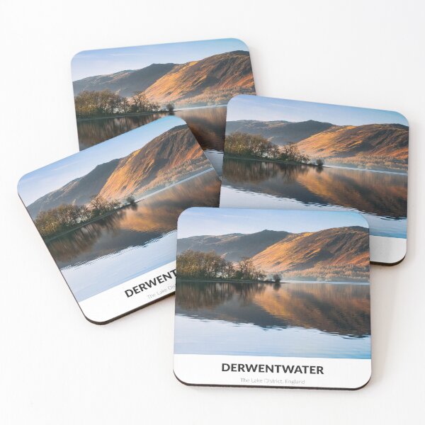 Artikelvorschau, Derwentwater, Lake District, England | Reisefotografie-Druck entworfen und verkauft von Amber Sky Creations.