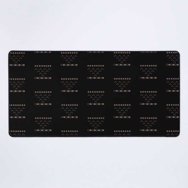 Item preview, Minimalist Geometric Pattern - Black and Taupe Boho Chic designed and sold by CaramelCo.