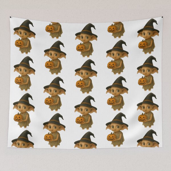 Item preview, Dobby With A Pumpkin designed and sold by mikesingshua.
