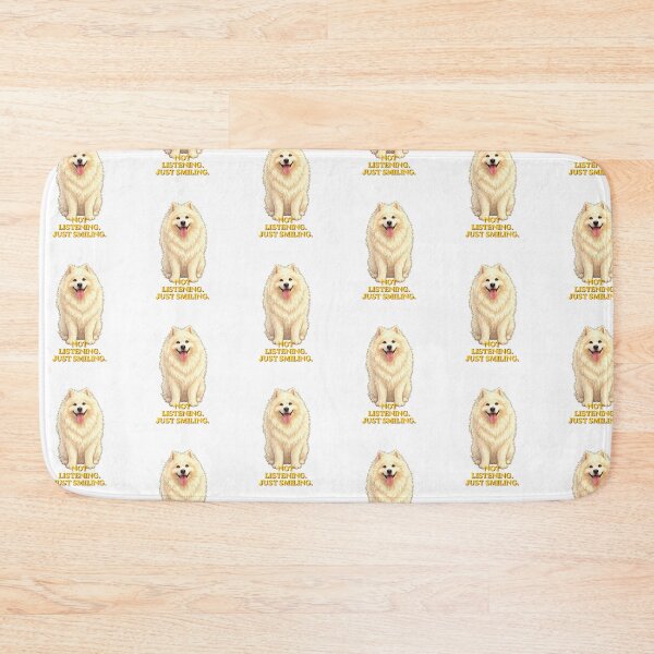 Item preview, Samoyed not listening just smiling designed and sold by Samoyed-Angela-Familly.