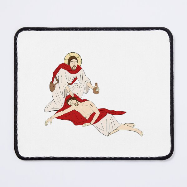 Item preview, Christ The Good Samaritan And The Sojourner designed and sold by mingelui.