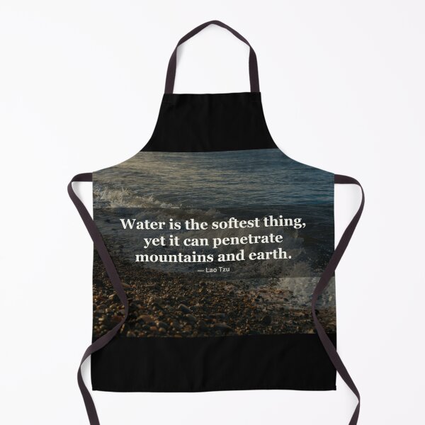Item preview, Water is the softest thing, yet it can penetrate mountains | Lao Tzu | Photography Print designed and sold by Amber Sky Creations.