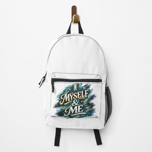 Item preview, I Myself & Me Self Love Typography Design designed and sold by YOANAH.