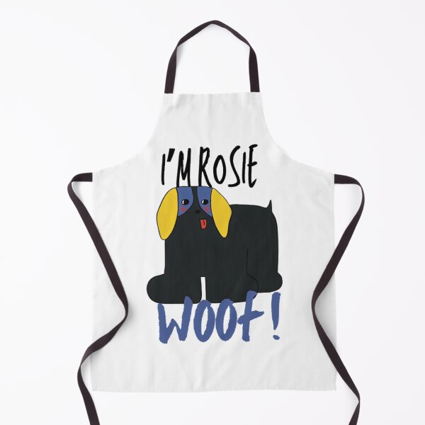 Item preview, I'm Rosie Woof Funny Bold Typography Dog Illustration designed and sold by LittleMamastore.